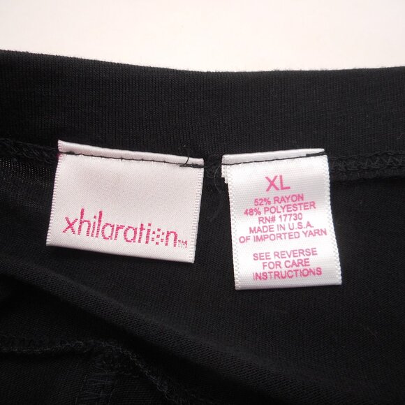 Vintage Y2K Xhilaration Women's XL Lot of 2 Skirts Red Black NWT Pull-on - Picture 9 of 13